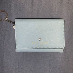 kate spade mint mini wallet